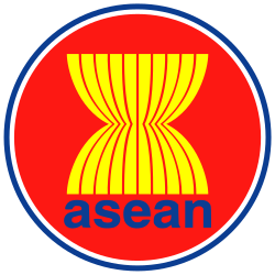 Logo ASEAN. Foto, Internete.